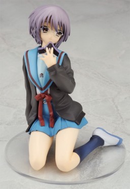 Nagato Yuki (Chara-Ani Limited edition), Suzumiya Haruhi No Yuuutsu, Alter, Chara-Ani, Pre-Painted, 1/8