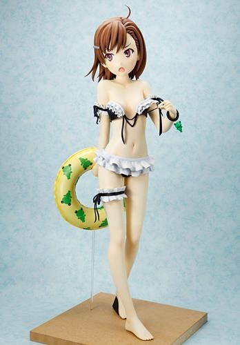 Misaka Mikoto (Swimsuit, Soft Bust Edition), To Aru Kagaku No Railgun, Ascii Media Works, Griffon Enterprises, Kadokawa, Pre-Painted, 1/2.5, 4942330077115