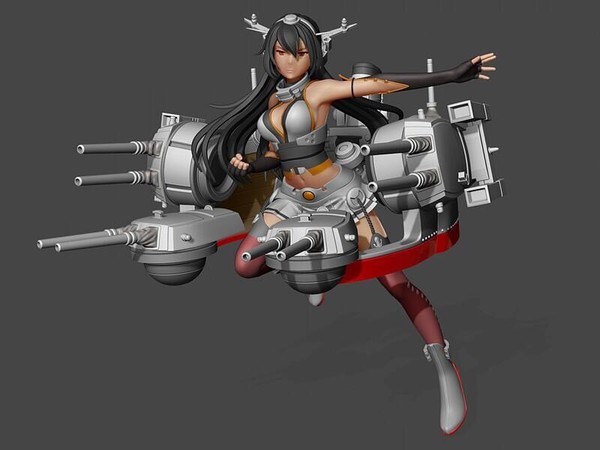 Nagato, Kantai Collection ~Kan Colle~, Aura Design, Garage Kit