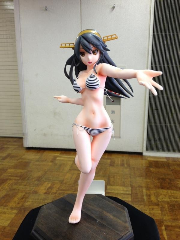 Haruna (Kai Ni, Swimsuit), Kantai Collection ~Kan Colle~, S-Mist, Garage Kit, 1/4