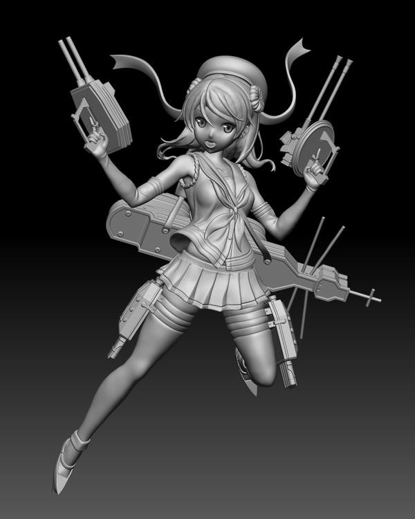 Urakaze, Kantai Collection ~Kan Colle~, Doku Paradise, Garage Kit