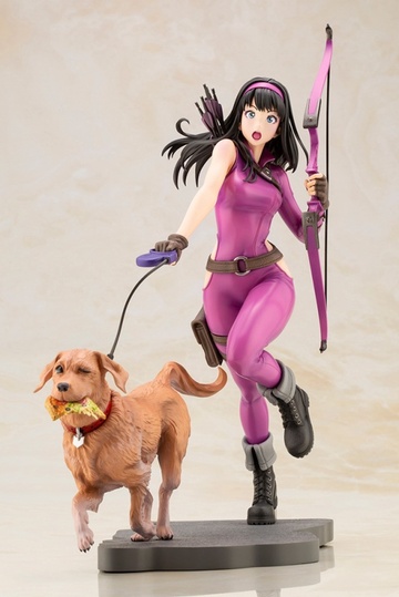 Kate Bishop, Lucky (Hawkeye (Kate Bishop)), Hawkeye, Kotobukiya, Pre-Painted, 1/7