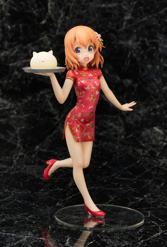 Hoto Kokoa, Tippy (China Dress), Gochuumon Wa Usagi Desu Ka??, Emontoys, Pre-Painted, 1/7, 4589619490144