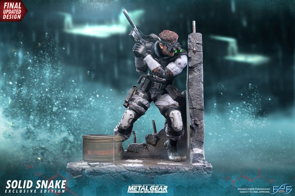 Solid Snake (Exclusive Edition), Metal Gear Solid, First 4 Figures, Pre-Painted, 1/4