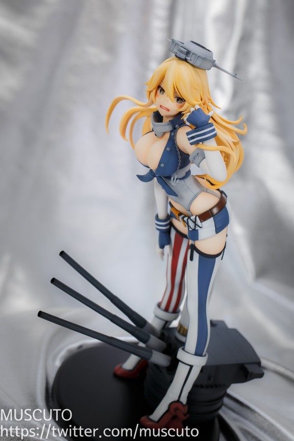 Iowa, Kantai Collection ~Kan Colle~, Muscuto, Garage Kit, 1/7