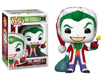 The Joker (#358 as Santa), Batman, Funko, Pre-Painted