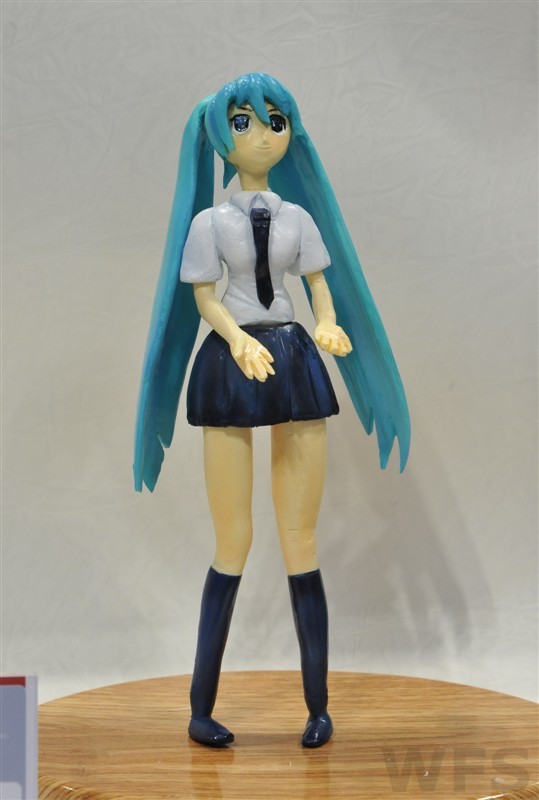 Hatsune Miku (Uniform), Vocaloid, Amps/Fast, Garage Kit