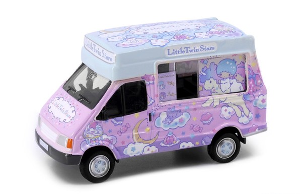 Kiki, Lala (Ice Cream Van), Sanrio Characters, Tiny, Action/Dolls, 4894826007178