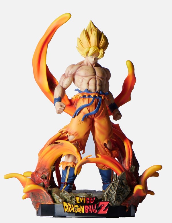 Son Goku SSJ, Dragon Ball Z, Ryu Studio, Evisu, Pre-Painted