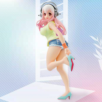 Sonico (Going out Time Repaint), Super Sonico The Animation, FuRyu, Pre-Painted