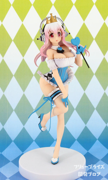 Sonico (Queen of Hearts Blue), Nitro Super Sonic, Super Sonico The Animation, FuRyu, Pre-Painted