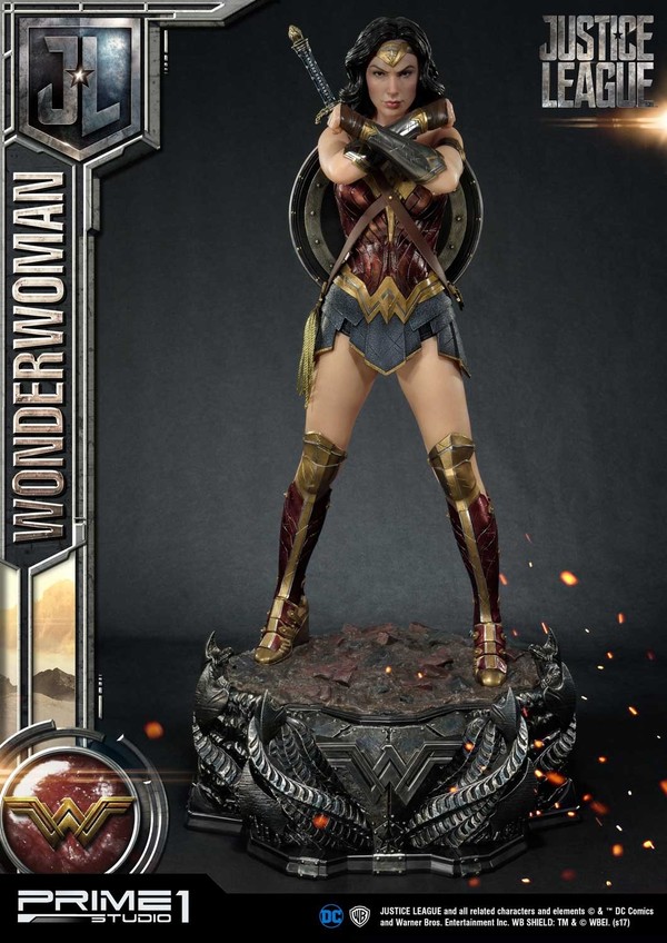 Wonder Woman, Justice League, Prime 1 Studio, Pre-Painted, 1/3, 4562471905889