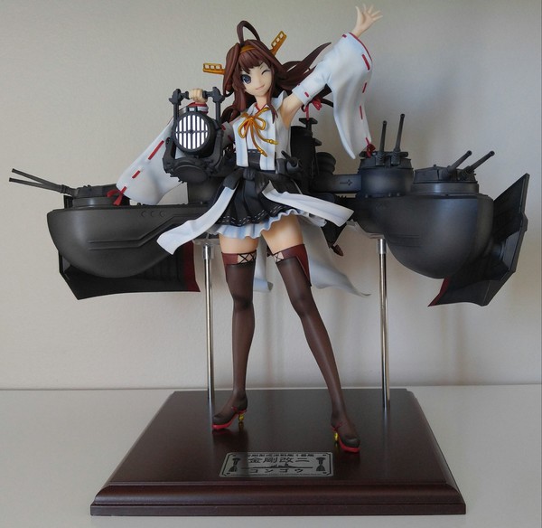 Kongou (Kai Ni, Yasen Tanshoutou), Kantai Collection ~Kan Colle~, Funny Knights, Aoshima, Pre-Painted, 1/7