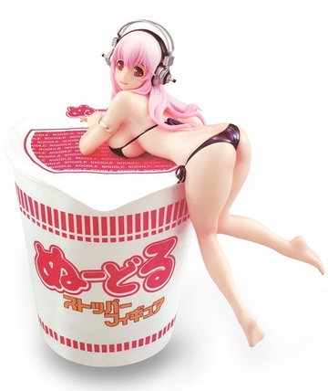 Sonico (Black), Super Sonico The Animation, FuRyu, Pre-Painted