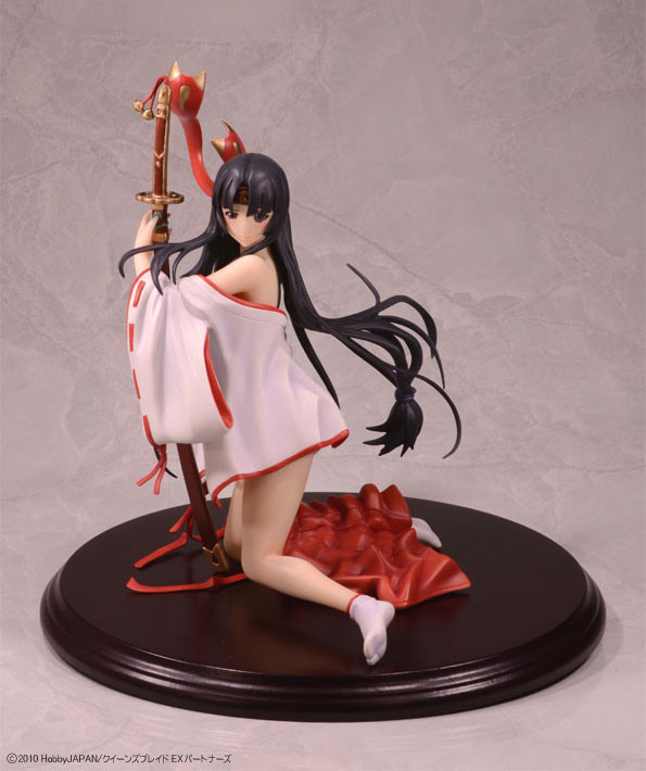 Tomoe (Damage), Queen's Blade, Q-six, Pre-Painted, 1/6, 4546431485345