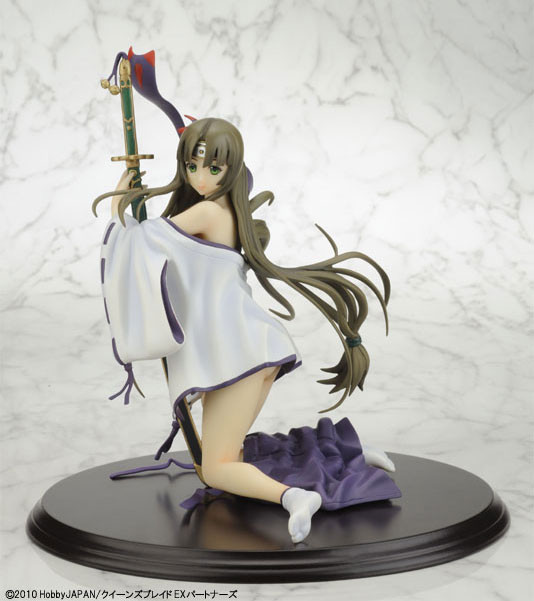 Tomoe (2P Color, Damage), Queen's Blade, Q-six, Pre-Painted, 1/6, 4546431485352