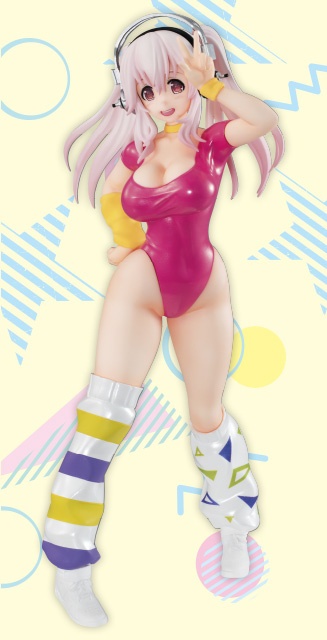 Sonico (80's), Super Sonico The Animation, FuRyu, Pre-Painted