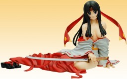 Tomoe, Queen's Blade, Griffon Enterprises, Pre-Painted, 1/7