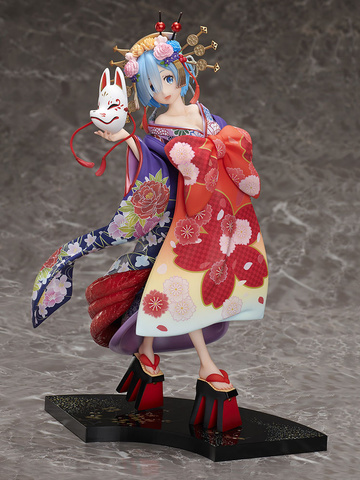 Rem (FNex Oiran Douchuu), Re: Zero Kara Hajimeru Isekai Seikatsu, FuRyu, Pre-Painted, 1/7