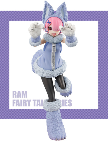 Ram (Fairy Tail Serires Wolf and Seven Little Goats Pastel Color), Re: Zero Kara Hajimeru Isekai Seikatsu, FuRyu, Pre-Painted