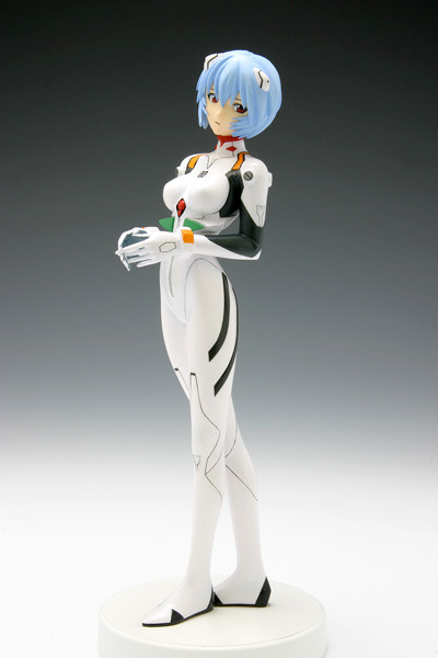 Ayanami Rei (Plug Suit), Evangelion Shin Gekijouban, Wave, Pre-Painted, 1/10, 4943209550302
