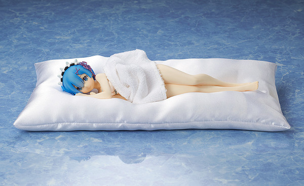 Rem (Sleep Sharing, Blue Lingerie), Re:Zero Kara Hajimeru Isekai Seikatsu, Kadokawa, Good Smile Company, Pre-Painted, 1/7, 4935228319343