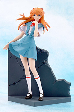 Souryuu Asuka Langley (School Uniform), Shin Seiki Evangelion, SEGA, Pre-Painted