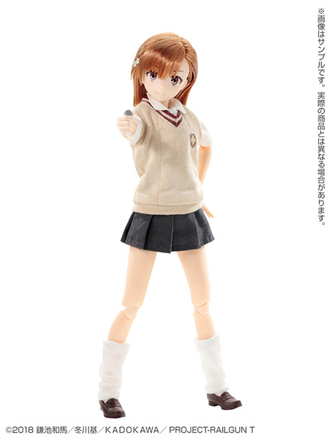 Misaka Mikoto, To Aru Kagaku No Railgun T, Azone, Action/Dolls, 1/6, 4573199924250