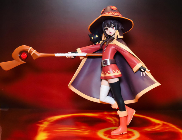 Chomusuke, Megumin, Kono Subarashii Sekai Ni Shukufuku O!, Trysolid, Garage Kit, 1/7