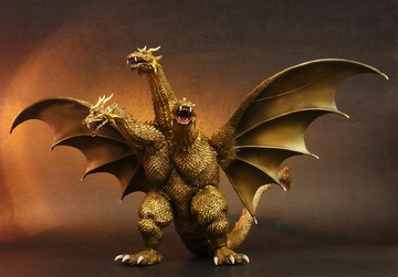 King Gidora (King Ghidora 2001 Edition), And King Ghidorah: Giant Monsters All-Out Attack, Godzilla, Mothra, X-PLUS, Pre-Painted