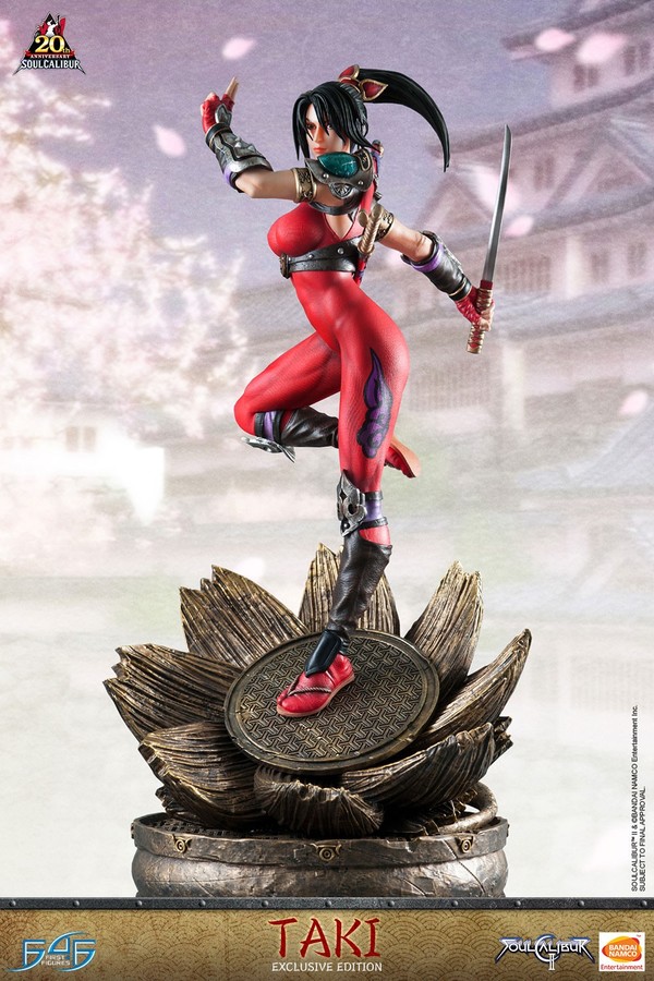 Taki (Exclusive Edition), Soul Calibur II, First 4 Figures, Pre-Painted, 1/4