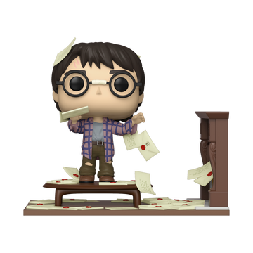 Harry Potter (#136 with Hogwarts Letters), Harry Potter And The Philosopher's Stone, Funko, Pre-Painted