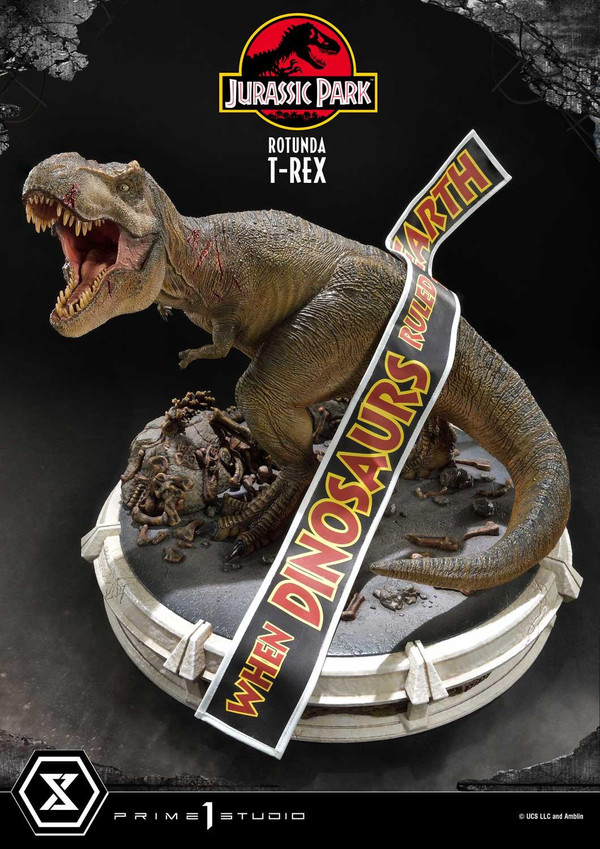 Tyrannosaurus Rex (Rotunda), Jurassic Park, Prime 1 Studio, Pre-Painted, 4580708040523