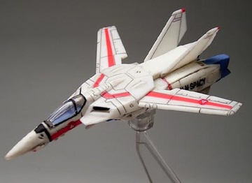 Macross Variable Fighters Collection #1 [43838] (VF-1J Fighter mode), Macross, Yamato, Trading, 1/200