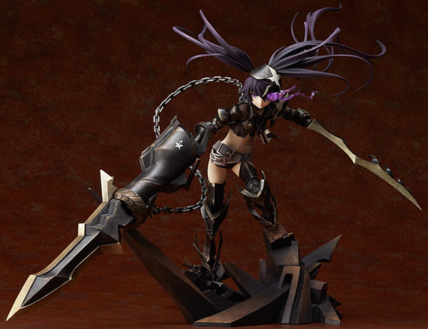 Insane Black ★ Rock Shooter (TV Animation), Black ★ Rock Shooter, Good Smile Company, Pre-Painted, 1/8, 4582191965932