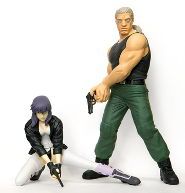 Batou, Kusanagi Motoko (Batou and Motoko Kusanagi), Ghost In The Shell: Stand Alone Complex, Yamato, Pre-Painted