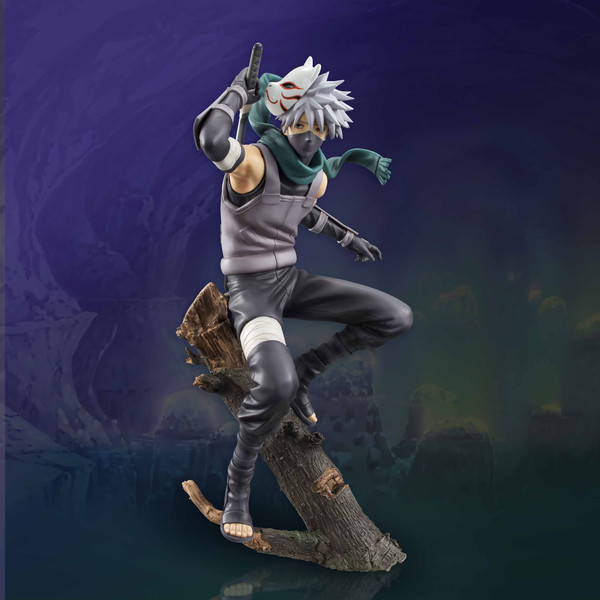 Hatake Kakashi (Anbu), Naruto Shippuuden, MegaHouse, Pre-Painted, 4535123816444