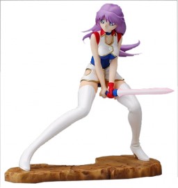 Yuri, Dirty Pair Flash, Yamato, Pre-Painted, 1/8