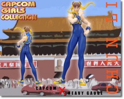 Chun-Li, Street Fighter Zero, Yamato, Pre-Painted