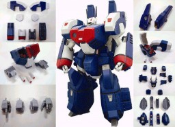 VF-1 Armored Parts Set (GBP), Choujikuu Yousai Macross, Yamato, Accessories, 1/48