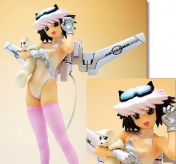 Menchi, Ropponmatsu Nishiki (Special Color), Excel Saga, Yamato, Pre-Painted, 1/8