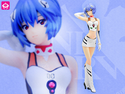 Ayanami Rei (Evangelion Racing), Evangelion Shin Gekijouban, SEGA, Pre-Painted