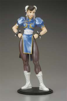 Chun-Li (Blue), Street Fighter II, Yamato, Pre-Painted