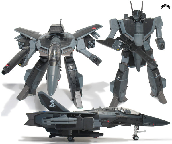 VF-1J Stealth type, Choujikuu Yousai Macross, Yamato, Action/Dolls, 1/48