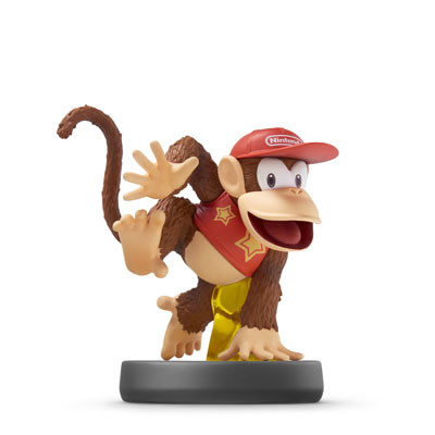 Diddy Kong, Dairantou Smash Bros. For Wii U, Nintendo, Pre-Painted, 4902370522389