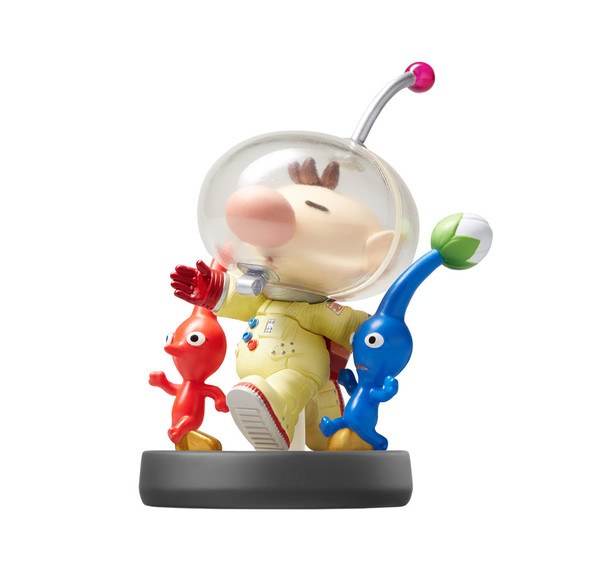 Blue Pikmin, Captain Olimar, Red Pikmin, Yellow Pikmin, Dairantou Smash Bros. For Wii U, Nintendo, Pre-Painted, 4902370528947