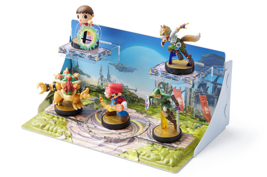 Amiibo Diorama Kit [4902370533088], Dairantou Smash Bros. For Wii U, Nintendo, Accessories, 4902370533088