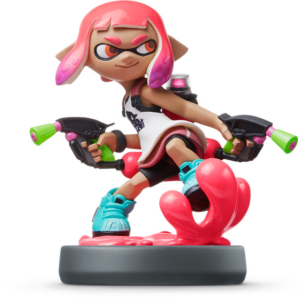 Inkling (Girl, Neon Pink), Splatoon 2, Nintendo, Pre-Painted, 4902370536706