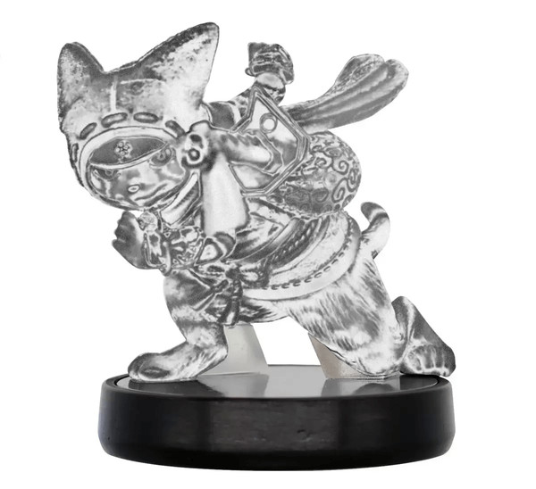 Otomo Airou (Silver), Monster Hunter Rise, Capcom, Pre-Painted