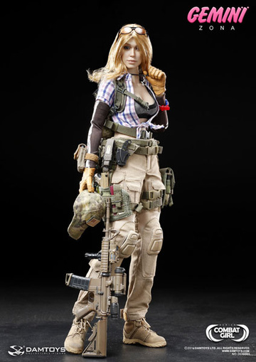 Combat Girl [45110] (Gemini Zona), Original Character, DAMTOYS, Action/Dolls, 1/6